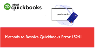 Quickbooks error 15241